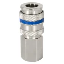 RS PRO Steel, Brass Pneumatic Quick Connect Coupling 1/2 in Female G 667-1914