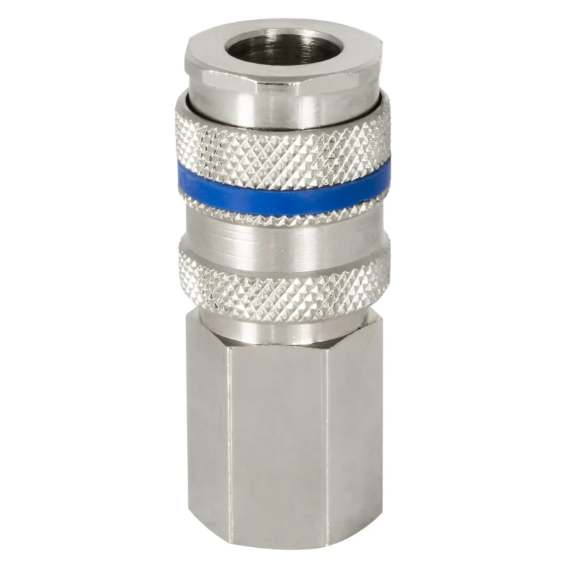 RS PRO Steel, Brass Pneumatic Quick Connect Coupling 1/2 in Female G 667-1914