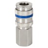 RS PRO Steel, Brass Pneumatic Quick Connect Coupling 1/2 in Female G 667-1914