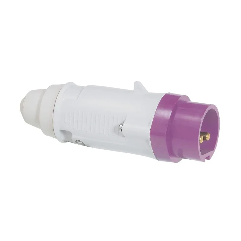 Legrand IP44 Violet Cable Mount 2P Straight Industrial Power Connector, 16A, 20V, 25V IP44 