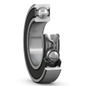 SKF Single Row Deep Groove Ball Bearing Sealed Sheet Metal Cage Steel Balls 20 mm ID 52 mm OD C3 Clearance 6304-2RSH/C3