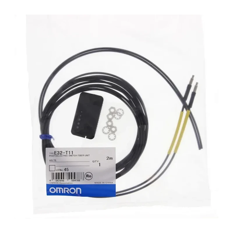 Omron Plastic Fibre Optic Sensor with NPN/PNP Output, IP67 Protection, 24V Supply, Red LED 650 nm Light Source, Model 