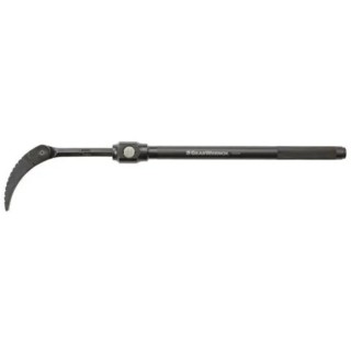 GearWrench Extendable Indexing Pry Bar Crow Bar 33 Inch Alloy Steel Black Phosphate Finish 82220