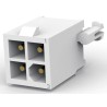 TE Connectivity Mini-Universal MATE-N-LOK Series Straight Through Hole PCB Header, 4 Contact, 4.14 mm Pitch, 2 1-770174-1