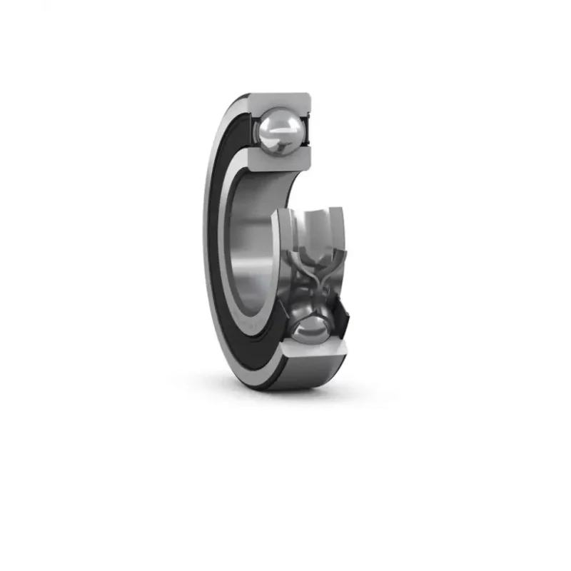 SKF Single Row Deep Groove Ball Bearing 50 mm ID, 80 mm OD, 16 mm Width, C3 Clearance, Sealed 6010-2RS1/C3