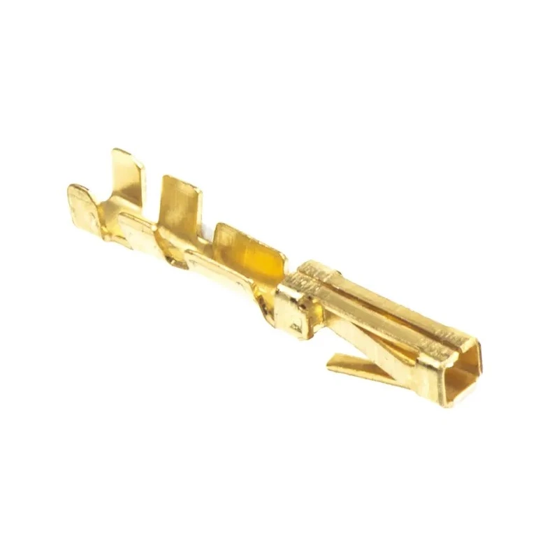 TE Connectivity AMPMODU MOD II Series Female Crimp Terminal 3A Current, Gold Plated Contact, 30 AWG Min, 28 AWG Max 181271-2
