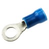 TE Connectivity PLASTI-GRIP Insulated Crimp Ring Terminal Blue M5 Stud Size 16 AWG 14 AWG Wire Size 130102