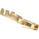 TE Connectivity AMPMODU MOD II Series Female Crimp Terminal 3A Gold Plated Phosphor Bronze 18.8mm 26 to 22 AWG 181270-2