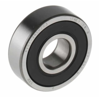 SKF Single Row Deep Groove Ball Bearing 12 mm ID 32 mm OD Sealed Steel Cage C3 Clearance 15000 RPM 6201-2RSH/C3