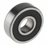 SKF Single Row Deep Groove Ball Bearing 12 mm ID 32 mm OD Sealed Steel Cage C3 Clearance 15000 RPM 6201-2RSH/C3