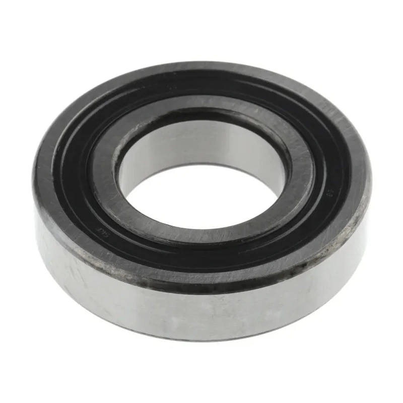 SKF Single Row Deep Groove Ball Bearing 35 mm ID, 72 mm OD, 17 mm Width, Sheet Metal Cage, Steel Balls, C3 6207-2RS1/C3