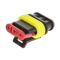 TE Connectivity AMP SUPERSEAL 1.5 Nylon Female Housing Connector 3 Contacts 282087-1