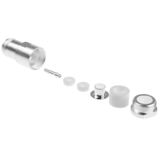 TE Connectivity N Series Coaxial Connector Cable Female N Connector, 50 Ω, Straight Body Solder 1-1337406-0