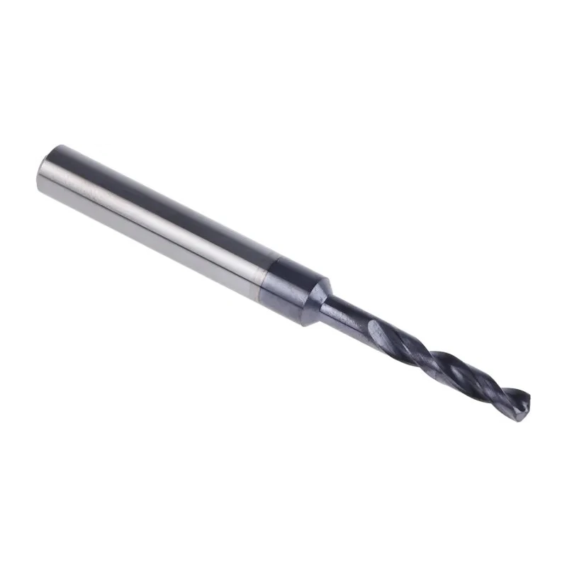 Dormer Solid Carbide Titanium Aluminium Nitride Coated Drill Bit, 3.3mm Size, 62mm Overall Length, Cylindrical R4583.3
