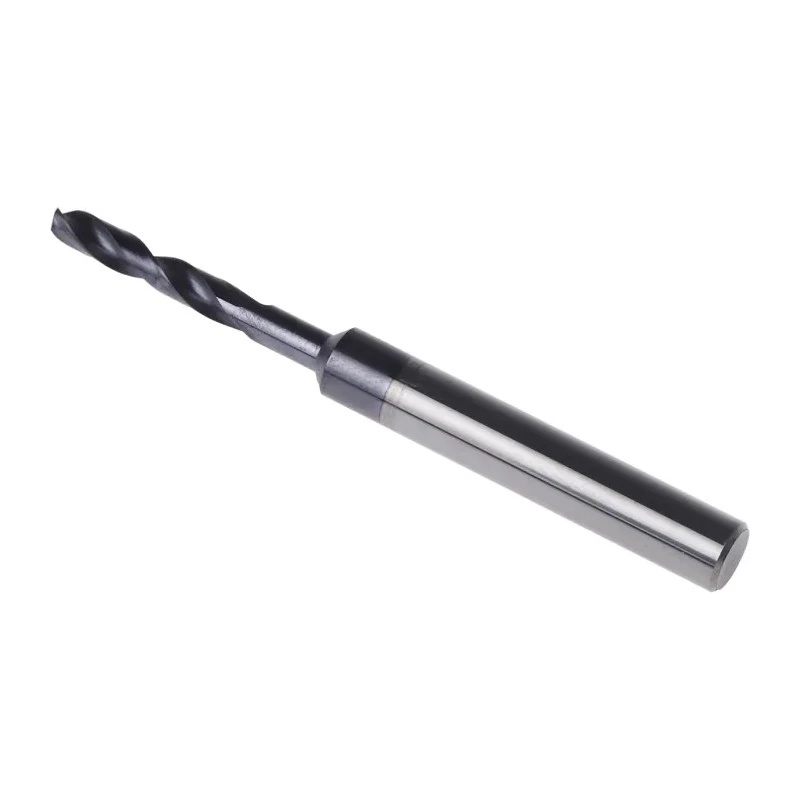 Dormer Solid Carbide Titanium Aluminium Nitride Coated Drill Bit, 3.3mm Size, 62mm Overall Length, Cylindrical R4583.3