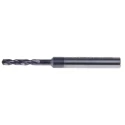Dormer Solid Carbide Titanium Aluminium Nitride Coated Drill Bit, 3.3mm Size, 62mm Overall Length, Cylindrical R4583.3