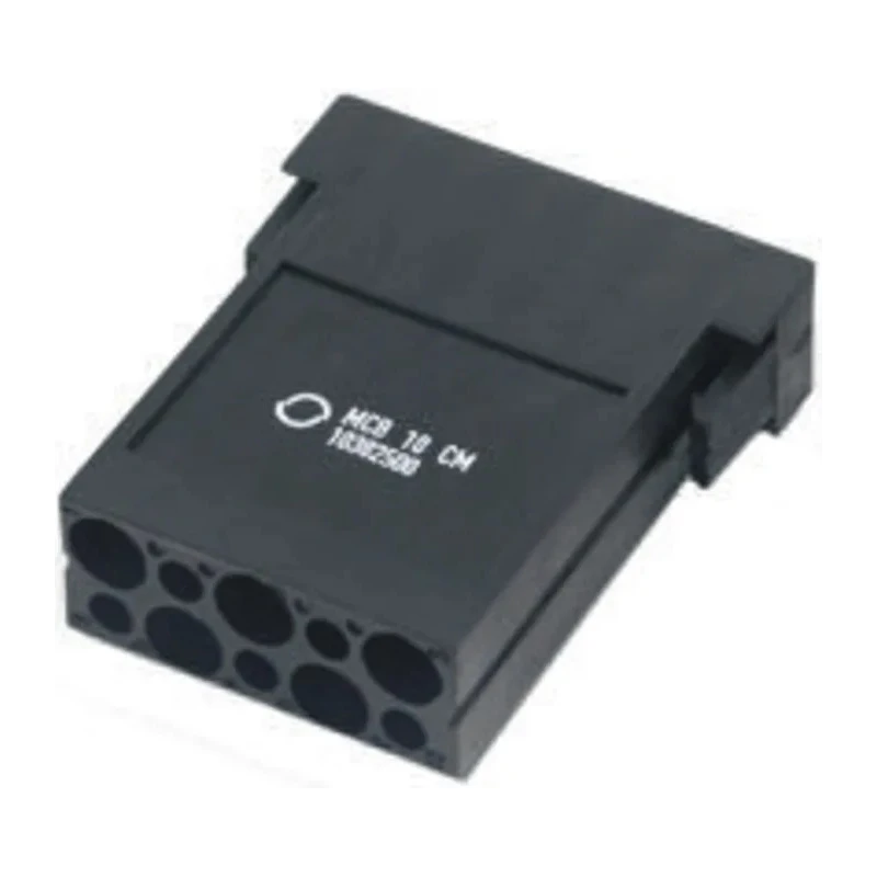 EPIC Heavy Duty Power Connector Module, 10A Current Rating, H-D 1.6 Series, MCB Series Female Connector 10382500 + 13163000
