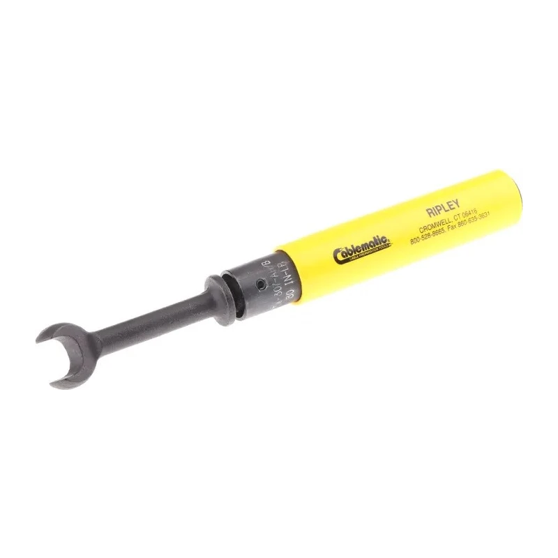Miller Click Torque Wrench, 3.39 Nm, 7/16 in Drive, Open End Drive, 152mm Overall 37901