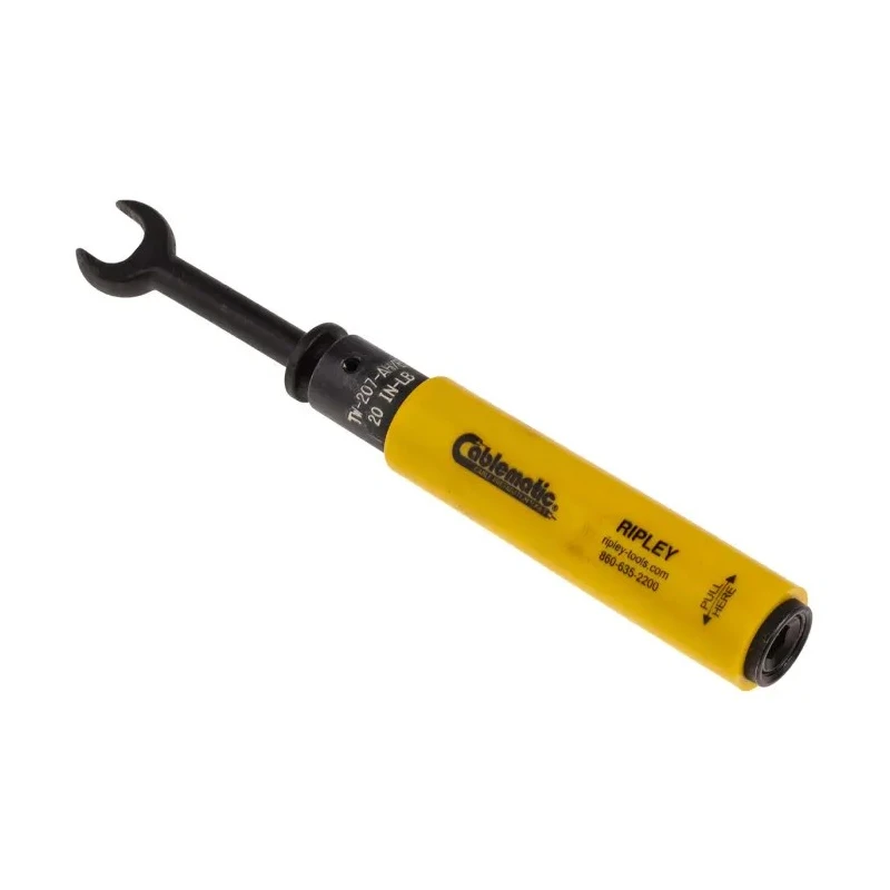 Miller Click Torque Wrench Basic Sub Type, 40 in-lb Torque Range, 7/16 in Open End Drive, 152.4mm Overall Length 37900