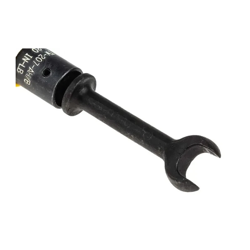 Miller Click Torque Wrench Basic Sub Type, 40 in-lb Torque Range, 7/16 in Open End Drive, 152.4mm Overall Length 37900