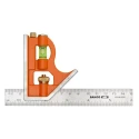 Bahco 300 mm Combination Square Stainless Steel Rule with Square Head CS300