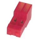 TE Connectivity 2-Way Shrouded IDC Connector Female Cable Mount 250V 5A Right Angle MTA-156 3-640440-2