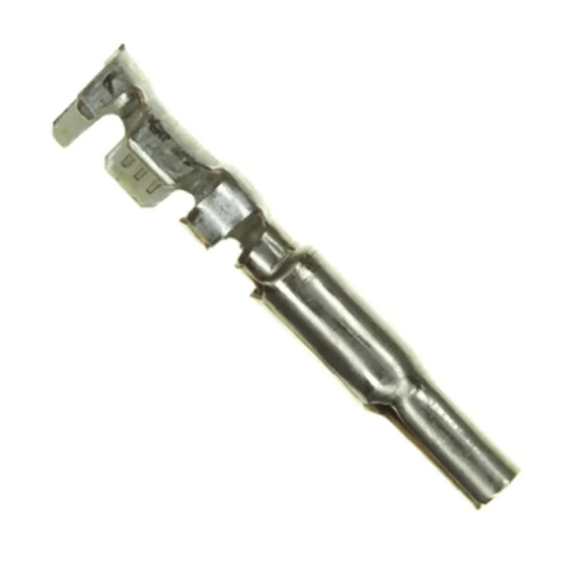 TE Connectivity Universal MATE-N-LOK Series Female Crimp Terminal, 16 AWG Min, 13 AWG Max, Tin Plated Brass 926869-1