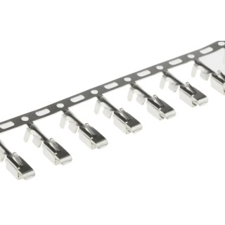 TE Connectivity Crimp Terminal Female SL-156 Series, Tin Plated, 24 AWG Min, 18 AWG Max, 6.5A Current 3-770476-1