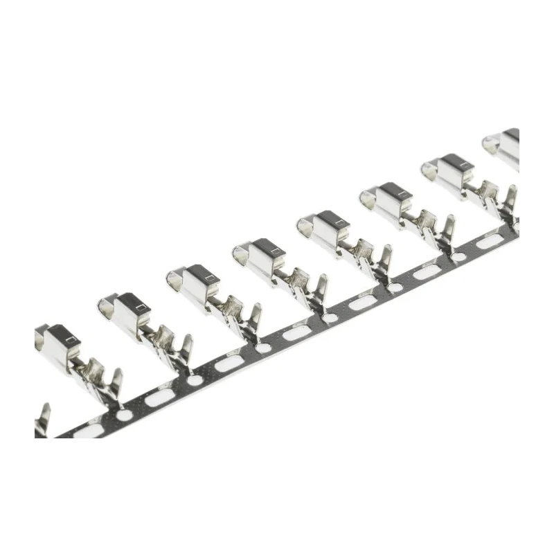 TE Connectivity Crimp Terminal Female SL-156 Series, Tin Plated, 24 AWG Min, 18 AWG Max, 6.5A Current 3-770476-1