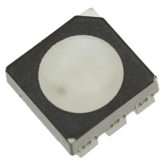 Cree LED 4 V RGB PLCC 6 Surface Mount 3 LEDs 50mA 200mW Forward Voltage 4V CLP6C-FKB-CK1P1G1BB7R3R3