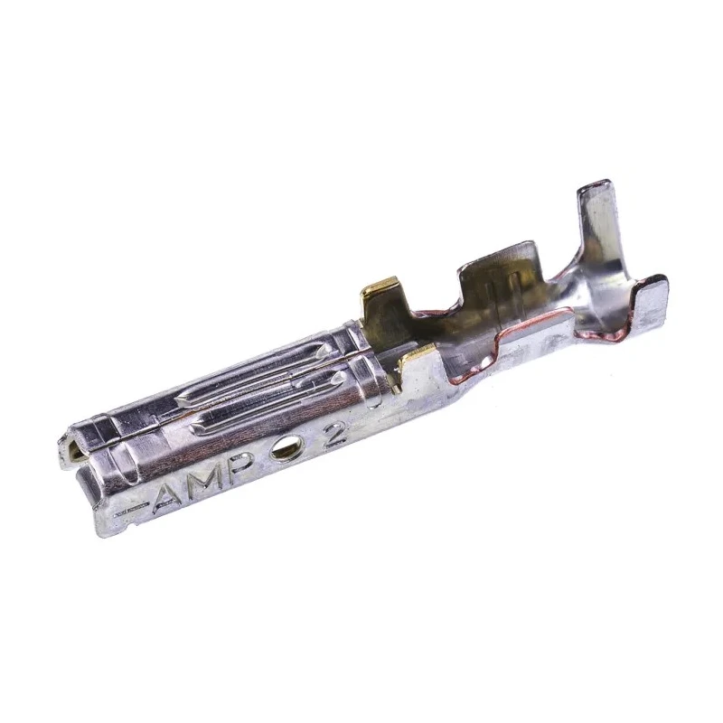 TE Connectivity Dynamic 3000 Series Female Crimp Terminal, 20 AWG Min, 16 AWG Max, Gold Plated, Copper Alloy 1-175196-2