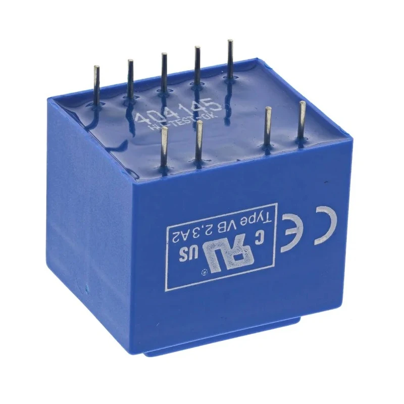 Block PCB Transformer 12 V AC 2 Output Pin IEC 61558-2-6 VDE 0570 Part 2-6 IEC 61558-2-1 ENEC 10 DIN EN AVB2.3/2/12