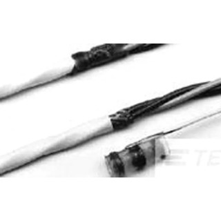 TE Connectivity Natural Polyvinyl Fluoride Solder Sleeve 19.05mm Length 6.48 mm Max Cable Diameter 3.18 mm Min D-142-56