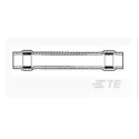 TE Connectivity D-436 Parallel Splice Connector, Red, Insulated, Tin Plated Copper Alloy Contact, 16 AWG D-436-0128