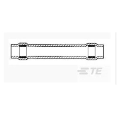 TE Connectivity D-436 Parallel Splice Connector, Red, Insulated, Tin Plated Copper Alloy Contact, 16 AWG D-436-0128