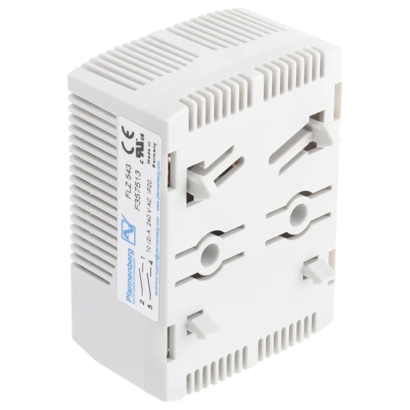 Pfannenberg FLZ NO Enclosure Thermostat 15 A 120V AC 0-60 °C Temperature Range 17143000000