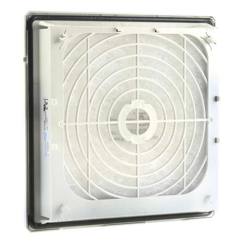 Pfannenberg Thermoplastic Frame Fabric Exhaust Filter for 177 x 177 mm Fan Size 202 x 202 x 40 mm 11730001055