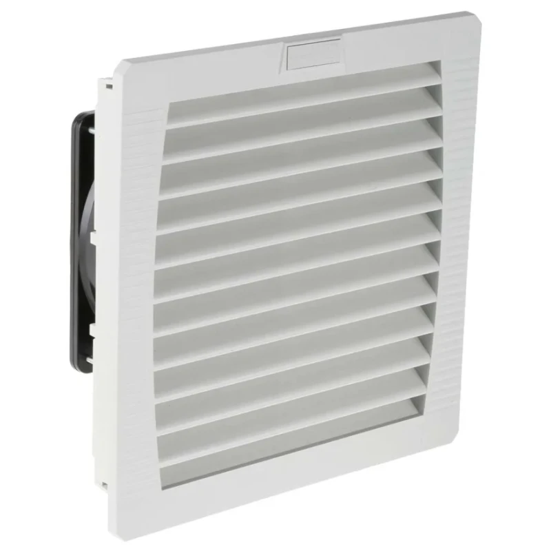Pfannenberg PF 32.000 Series High Air Flow Filter Fan 115V AC, 20W, 110 m³/h Filtered, 178.5 m³/h Unimpeded, , 202 mm x IP54