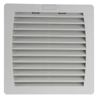 Pfannenberg PF 32.000 Series Filter Fan 230V AC 110 m³/h Filtered Airflow 178.5 m³/h Unimpeded Airflow IP54 202mm x 202mm 