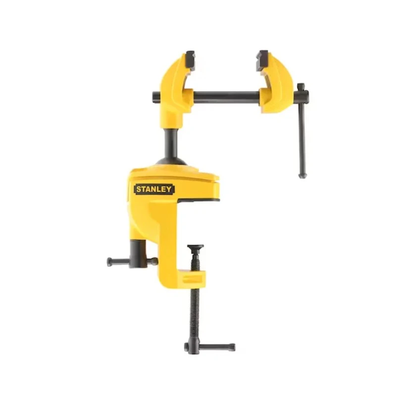 Stanley Multi Angle Vice with 71 mm Jaw Opening and 39 mm Jaw Depth, Clamp Mount, 1.6 kg 1-83-069