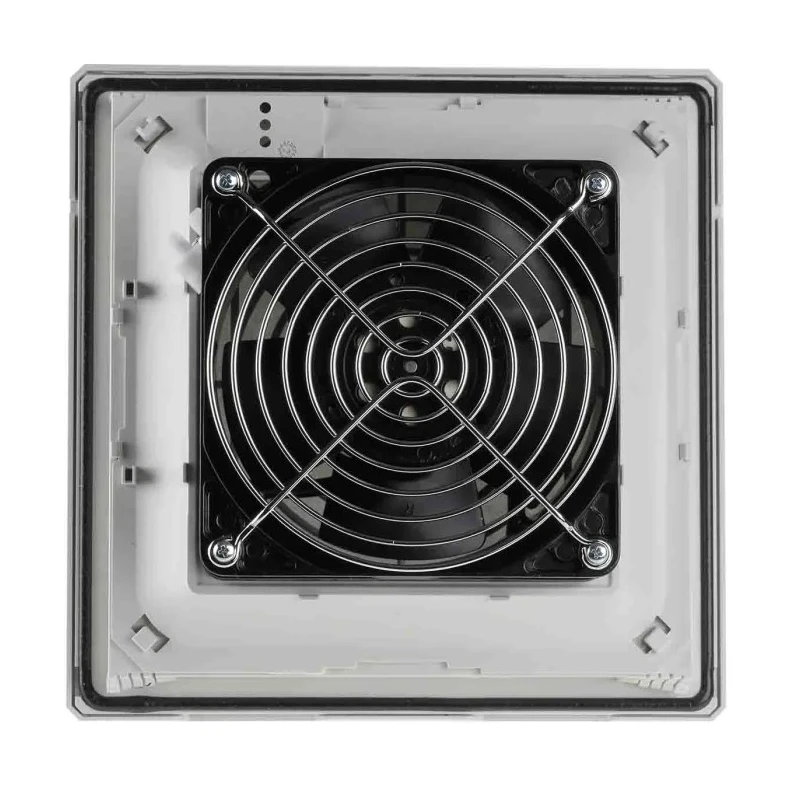 Pfannenberg PF 32.000 Series Filter Fan 230V AC 110 m³/h Filtered Airflow 178.5 m³/h Unimpeded Airflow IP54 202mm x 202mm 