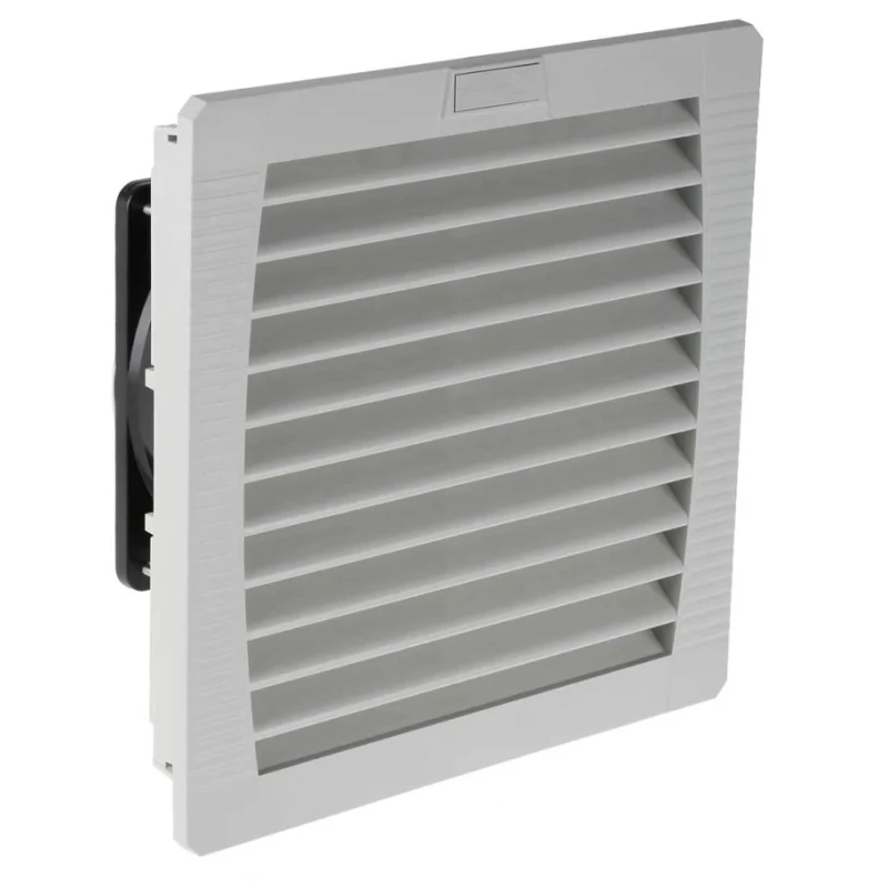 Pfannenberg PF 32.000 Series Filter Fan 230V AC 110 m³/h Filtered Airflow 178.5 m³/h Unimpeded Airflow IP54 202mm x 202mm 