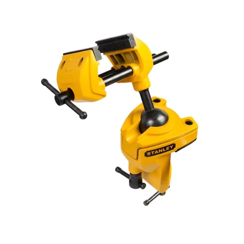 Stanley Multi Angle Vice with 71 mm Jaw Opening and 39 mm Jaw Depth, Clamp Mount, 1.6 kg 1-83-069