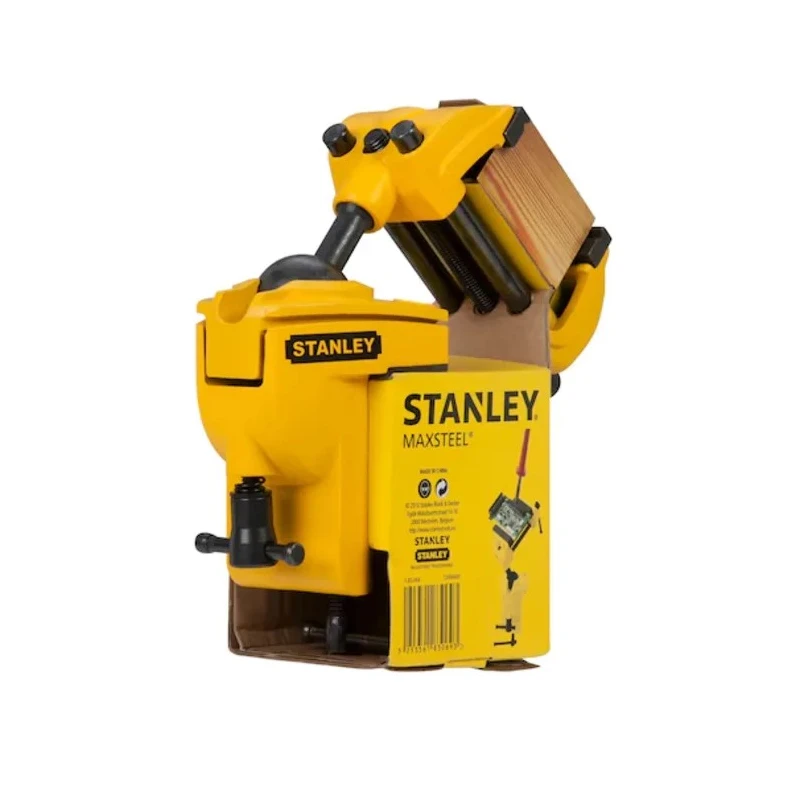 Stanley Multi Angle Vice with 71 mm Jaw Opening and 39 mm Jaw Depth, Clamp Mount, 1.6 kg 1-83-069