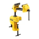 Stanley Multi Angle Vice with 71 mm Jaw Opening and 39 mm Jaw Depth, Clamp Mount, 1.6 kg 1-83-069