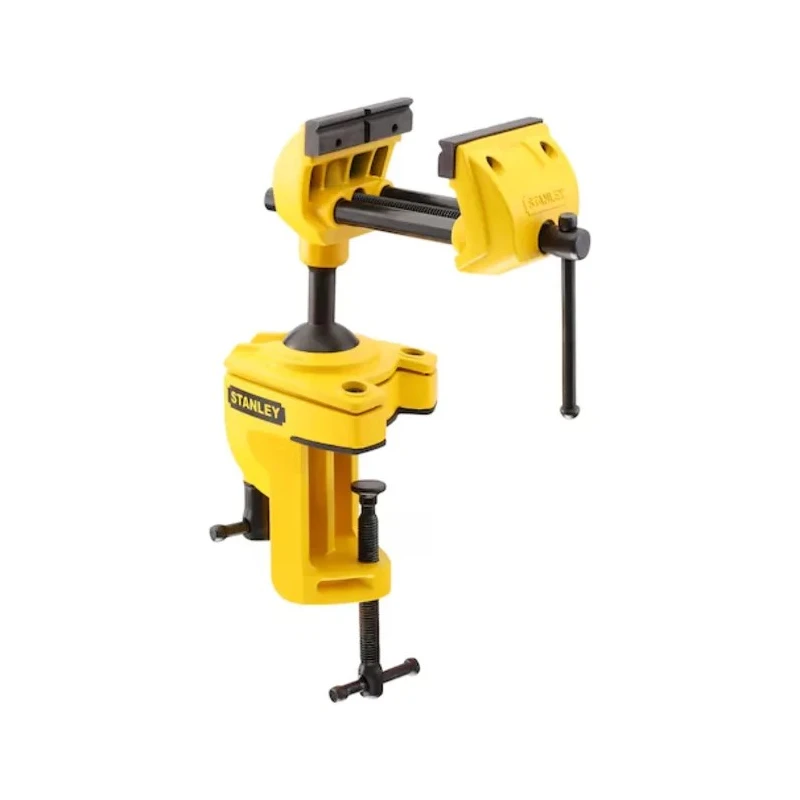 Stanley Multi Angle Vice with 71 mm Jaw Opening and 39 mm Jaw Depth, Clamp Mount, 1.6 kg 1-83-069