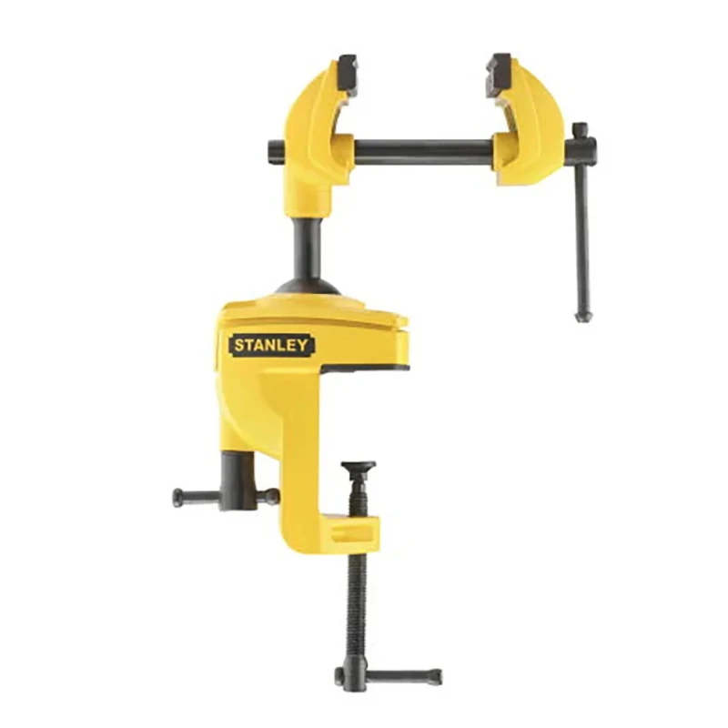 Stanley Multi Angle Vice with 71 mm Jaw Opening and 39 mm Jaw Depth, Clamp Mount, 1.6 kg 1-83-069
