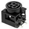 Kycon Right Angle DC Power Socket Female 7.5A 48V DC PCB Mount 17mm Length KPJX-4S