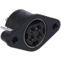Kycon KPJX Straight DC Socket 7.5A 48V DC Panel Mount Tin Contact KPJX-PM-4S