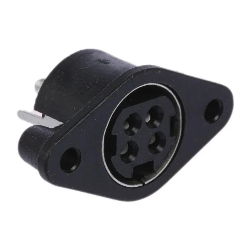 Kycon KPJX Straight DC Socket 7.5A 48V DC Panel Mount Tin Contact KPJX-PM-4S
